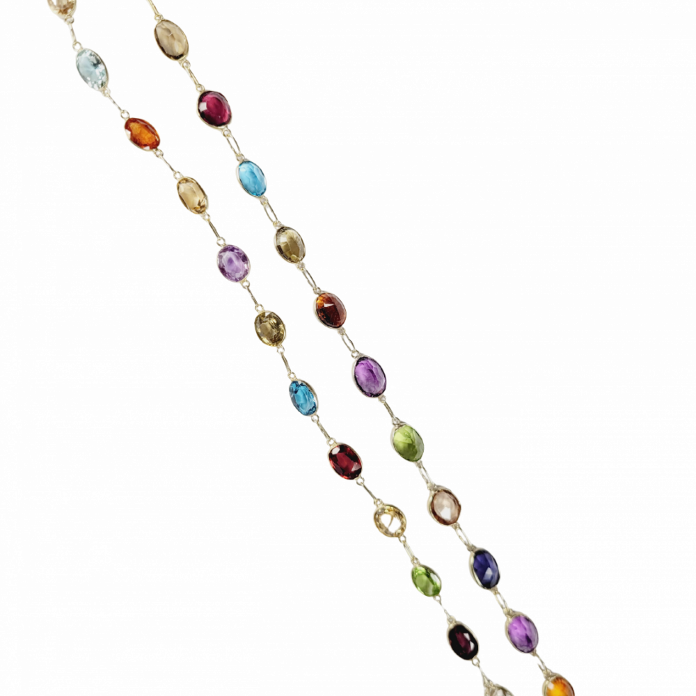 Harlequin gem necklace | DB Gems