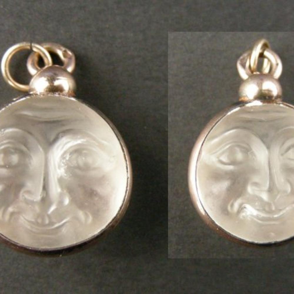 Man in the sale moon pendant